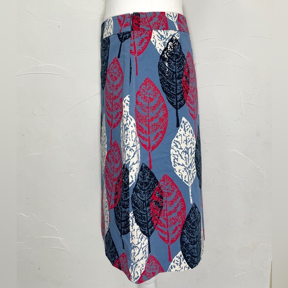 Boden Slight A-line Pencil Leaf Skirt - Picture 4 of 8